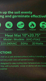 Tapis Chauffant 20W 50cm